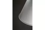 OPRAWA SUFITOWA GIANNI, 8075, AC220-240V, 50/60Hz, 1*E27, max.40W, IP20, ŚREDNICA 22cm, POJEDYNCZA, BIAŁO/SREBRNA