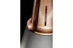OPRAWA SUFITOWA GIANNI, 8051, AC220-240V, 50/60Hz, 1*E27, max.40W, IP20, ŚREDNICA 22cm, POJEDYNCZA, SZARO/ZŁOTA