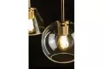OPRAWA SUFITOWA GIGLAS, 8013, AC220-240V, 50/60Hz, 1*E27, IP20, ŚR. 20 cm, POJEDYNCZA, ZŁOTA
