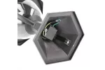 OPRAWA OGRODOWA GRANDE-P 31, E27, MAX.60W, IP54, AC220-240V, 50-60Hz, SŁUPEK, CZARNA