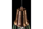 OPRAWA SUFITOWA KALIOPE, 8044, AC220-240V, 50/60Hz, 1*E27, max.40W, IP20, ŚREDNICA 18cm, POJEDYNCZA, ZIELONA