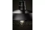 OPRAWA SUFITOWA LARS, 2233, AC220-240V, 50/60Hz, 1*E27, IP20, ŚREDNICA 26 cm, POJEDYNCZA, CZARNA