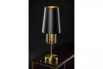 OPRAWA STOŁOWA NESTO 3 , 6090, AC220-240V, 50/60Hz, 1*E27, max.40W, śr. 20 cm, CZARNO/ZŁOTA
