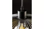 OPRAWA SUFITOWA RETO 1, 4137, AC220-240V, 50/60Hz, 1*E27, IP20, ŚREDNICA 40 cm, POJEDYNCZA, CZARNA