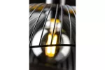 OPRAWA SUFITOWA RETO 1, 4137, AC220-240V, 50/60Hz, 1*E27, IP20, ŚREDNICA 40 cm, POJEDYNCZA, CZARNA
