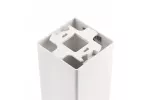 OPRAWA SUFITOWA RESTO, PC, 80x80x125mm, IP20, max 20W, KWADRATOWA, BIAŁA