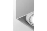 OPRAWA SUFITOWA SAKURA, ALUM., 120x120x85, IP20, ES111, GU10, KWADRAT, BIAŁA