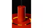 OPRAWA SUFITOWA SELVIA II, 5518, max. 250V, 50/60Hz, 1*E27, max.40 W, IP20, śr. 30 cm, CZERWONA