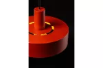 OPRAWA SUFITOWA SELVIA II, 5518, max. 250V, 50/60Hz, 1*E27, max.40 W, IP20, śr. 30 cm, CZERWONA