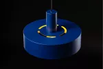 OPRAWA SUFITOWA SELVIA II, 6010, max. 250V, 50/60Hz, 1*E27,  max.40 W,  IP20,  śr. 30 cm,  GRANATOWA