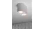 OPRAWA SUFITOWA SENSO DUO, ALUM, 83X165X110, IP20, max 50W, OKRĄGŁA BIAŁA
