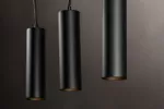 OPRAWA ZWIESZANA TRESOS II, max. 250V, 50/60Hz, 3xGU10, IP20, max. 3x20W, CZARNA