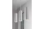 OPRAWA ZWIESZANA TRESOS II, max. 250V, 50/60Hz, 3xGU10, IP20, max. 3x20W, BIAŁA