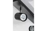 OPRAWA SUFITOWA VENETO, IP20, max. 20W, 4 x GU10, OKRĄGŁA, CZARNA