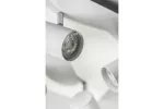 OPRAWA SUFITOWA VENETO, IP20, max. 20W, 4 x GU10, OKRĄGŁA/KWADRAT, BIAŁA