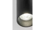 OPRAWA SUFITOWA VIRGO, max. 250V, 50/60Hz, 57x152mm, IP20, max. 20W, OKRĄGŁA, CZARNA