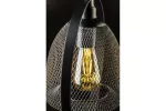 OPRAWA SUFITOWA XALIS 2, 7320, AC220-240V, 50/60Hz, 1*E27, IP20, ŚREDNICA 30 cm, POJEDYNCZA, CZARNA