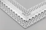 PROFIL LED GLAX LINIOWY DO PŁYT GIPSOWO-KARTONOWYCH 3m NIEANODOWANY + OSŁONKA TECHNICZNA