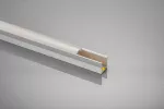 PROFIL ALUMINIOWY LED NAKŁADANY GLAX MINI WYSOKI 14mm SILVER 2m