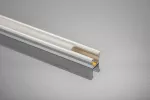PROFIL ALUMINIOWY LED Z KOŁNIERZEM GLAX MINI WYSOKI 12,5mm SILVER 2m (WPUSZCZANY)