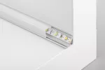 PROFIL ALUMINIOWY LED KĄTOWY - NAKŁADANY GLAX BIAŁY 2m