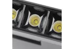 OPRAWA LED NA SZYNOPRZEWÓD SIERRA, 18W, 1620lm, AC220-240V, 50/60 Hz, PF>0.9, Ra≥80, IP20, IK08, 4000K, 48°, CZARNY