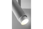 OPRAWA NA SZYNOPRZEWÓD 1-FAZOWY, GROSSO, GU10, max.20W, AC220-240V, 50/60Hz, IP20, OKRĄGŁA, BIAŁY