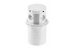 PRZEDŁUŻACZ BIURKOWY WPUSZCZANY COMFORT PLUS 120mm, 4x GNIAZDO FRENCH, 2xUSB. 2xRJ45, ŁADOWARKA INDUKCYJNA 5W, PRZEWÓD 1,5mb, BIAŁY