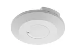 CZUJNIK MIKROFALOWY RUCHU CM-3 MINI, max 2000W, AC220-240V, 50/60Hz, KĄT DZIAŁANIA 360*, ZASIĘG 1-8m ± 2- 6m, IP20, WSPÓŁPRACUJE Z LED, NATYNKOWY, BIAŁY