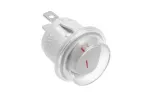PRZEŁĄCZNIK KOŁYSKOWY OKRĄGŁY BIAŁY, IP44, max. 1300W, max. 230V