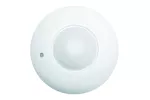 CZUJNIK RUCHU CR-3, max. 1200W, AC 220-240V, 50/60Hz, KĄT DZIAŁANIA 360*, ZASIĘG 6m ± 2,2-4m, IP20, WSPÓŁPRACUJE Z LED, NATYNKOWY, BIAŁY