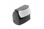 CZUJNIK RUCHU CR-9 mini, max.1200W, AC220-240V, 50/60Hz, 180°/360°, max.12m, IP65, LED, CZARNY