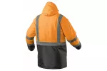 LEDA kurtka ostrzegawcza parka ocieplana pomarańczowa 2XL (56)