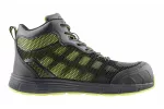 DOSSE trzewiki ochronne S1P SRC czarno/zielone 41