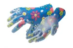 SELZ rękawice ogrodowe pokryte poliuretanem niebieskie (12 par/op.) 7