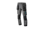 TAUBER spodnie ochronne 4-way stretch ciemno szare S