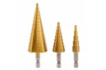Wiertło stopniowe zestaw 3 szt. 4-32 mm