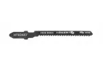 Brzeszczot do wyrzynarki do cięcia krzywoliniowego drewna, 12TPI, 76 mm, 5 szt.