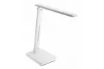 LAMPKA BIURKOWA IZUKA LED, 6W, 400lm, AC220-240V, 50/60Hz, CCT, ŁADOWARKA INDUKCYJNA, BIAŁY