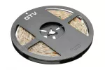 TAŚMA FLASH 5050, 300 LED CIEPŁY BIAŁY, 72W WODOODPORNA 10mm, ROLKA 5m