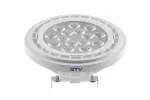 ŹRÓDŁO ŚWIATŁA LED, A-G, AR111, 3000K, G53, 12,5W, DC12V, 40°, 1100lm, BIAŁY