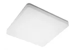 PLAFONIERA BESA LED, 24W, 2400lm, 175-250VAC, RA>80, IP54, PC+PC, IK10, 120°, 3000K, KWADRATOWA