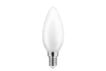 ŹRÓDŁO ŚWIATŁA LED, FILAMENT MLECZNY, A-G, C35, 3000K, E14, 4,0W, AC220-240V, 360°, 420lm, 44mA