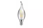 ŻRÓDŁO ŚWIATŁA LED DEKORACYJNE, FILAMENT, C35L, 2700K, E14, 4W, 240lm, AC220-240V/ 50-60Hz, RA>80, 360°