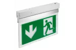 OPRAWA AWARYJNA CORSO-3 LED, 3W, 300lm, AC220-240V, 50-60Hz, IP20, 3h, 6400K, DWUZADANIOWA, PRZYCISK TEST, bez CNBOP
