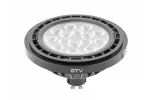 ŹRÓDŁO ŚWIATŁA LED, A-G, ES111, 3000K, GU10, 12,5W, AC220-240V, 40°, 1100lm, 109mA, CZARNY