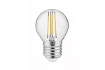 ŹRÓDŁO ŚWIATŁA LED, FILAMENT, A-G, G45, 3000K, E27, 4,0W, AC220-240V, 360°, 420lm, 44mA