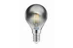 ŹRÓDŁO ŚWIATŁA LED DEKORACYJNE, FILAMENT, GREY, G45, 1800K, E14, 4,0W, 200lm, AC220-240V, 360°