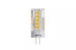 ŹRÓDŁO ŚWIATŁA LED, A-G, G4, 3000K, 3,0W, DC12V, 360°, 260lm