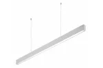 OPRAWA ZWIESZANA LED LIVIA, 40W, 3600lm, AC220-240V, 50-60Hz, 100°, RA>80, IP20, AL/PC, 4000K, 120cm, BIAŁA